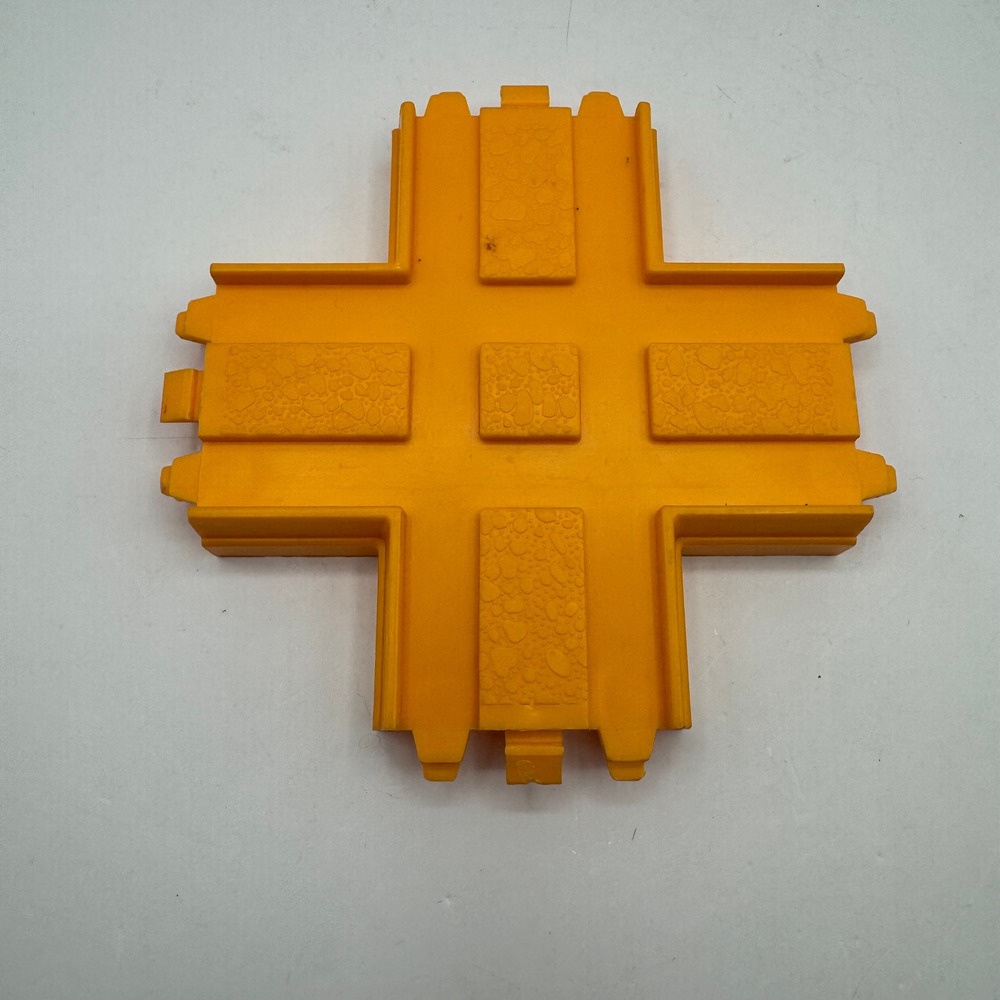 Playmates Disneyland Train Track Crossing Unisex Yellow Vintage No 7900